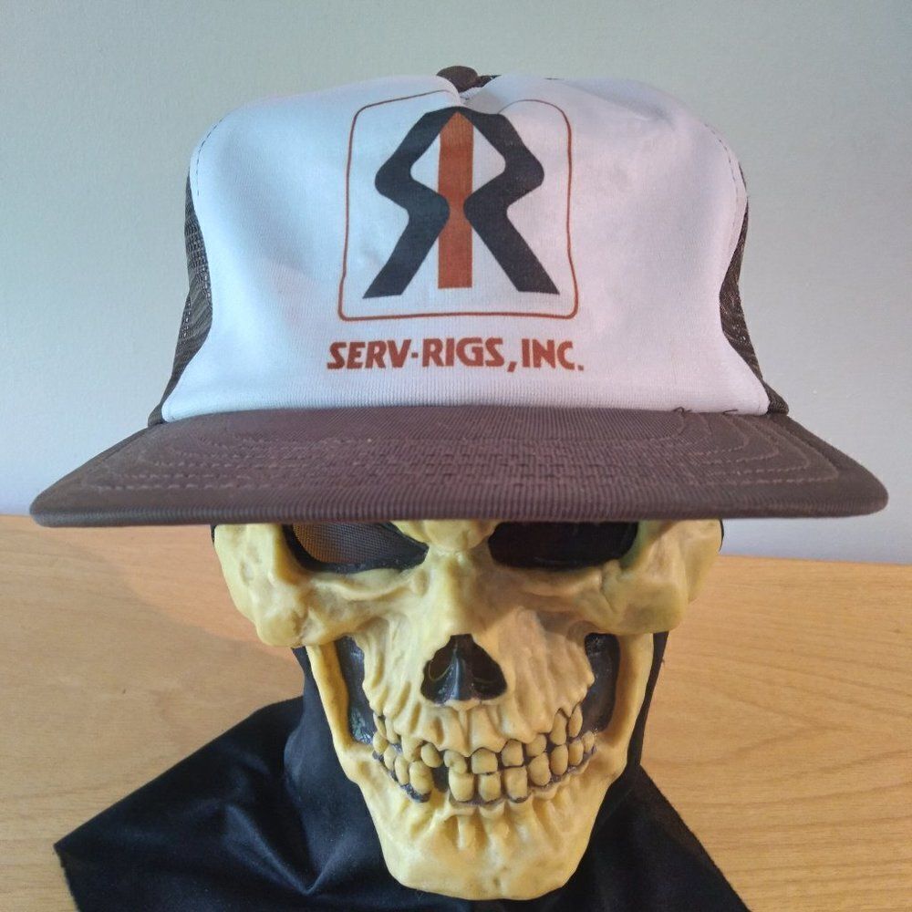 Vintage Serv-Rigs Incorporated Snap Back Trucker Hat